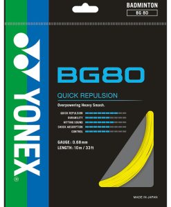 Yonex BG80 0.68mm Badminton Set