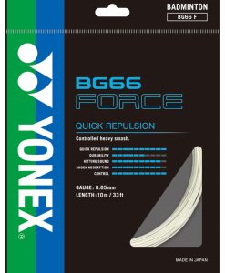 Yonex BG66 Force 0.65mm Badminton Set