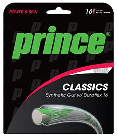 Prince Synthetic Gut 1.30/16 Tennis String Set