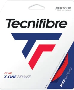 Technifibre X-One Bi-Phase 1.18 18 Squash String Set
