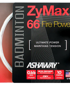 Ashaway Zymax Fire power 66 0.66 Badminton String Set