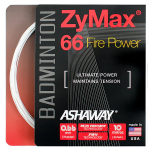 Ashaway Zymax Fire power 66 0.66 Badminton String Set