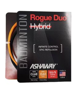 Ashaway Rogue Duo 0.68/0.61 Badminton String Set