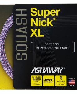 Ashaway SuperNick XL 1.25 17 Squash String Set